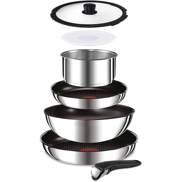 LAGOSTINA Ingenio Inox Set 7 Pezzi Salkvaspazio - 12131600110