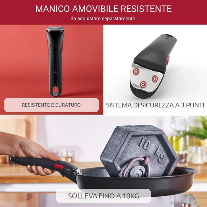 LAGOSTINI Casseruola Fonda Cm20 Ingenio Mineralis Green - 12164031020