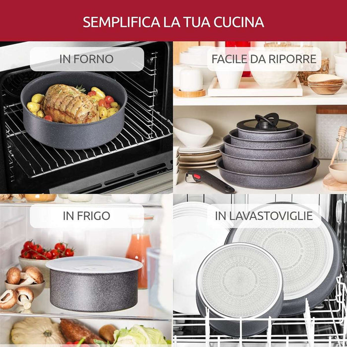 LAGOSTINI Casseruola Fonda Cm20 Ingenio Mineralis Green - 12164031020