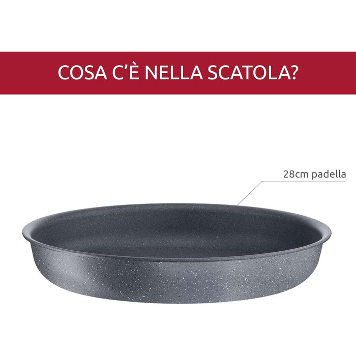 LAGOSTINI Padella Cm 28 Ingenio Mineralis Green - 12164040128
