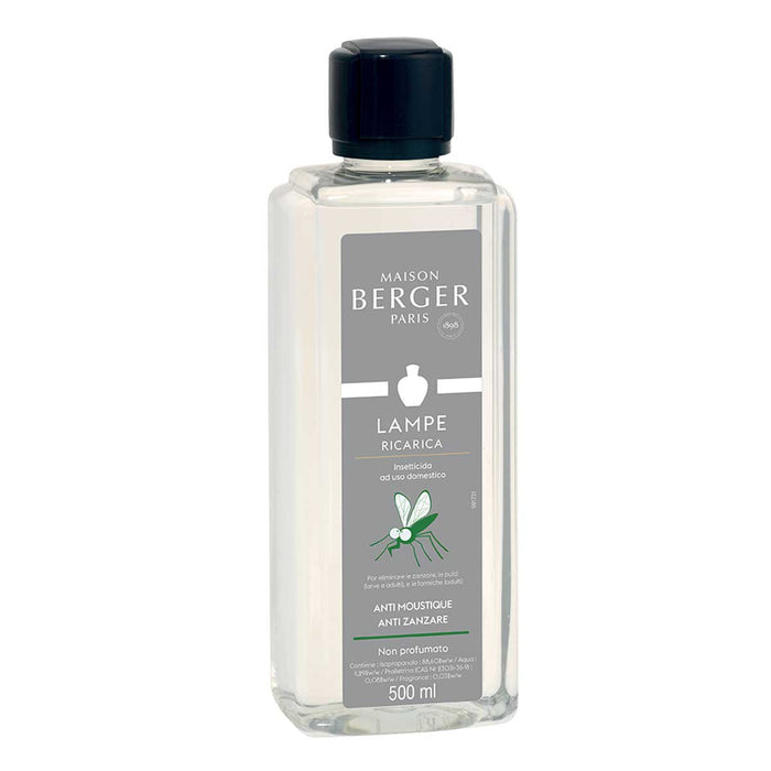 MAISON BERGER Anti Mosquito Zanzare Neutro Ricarica Per Lampada Catalitica 500 Ml - 115068