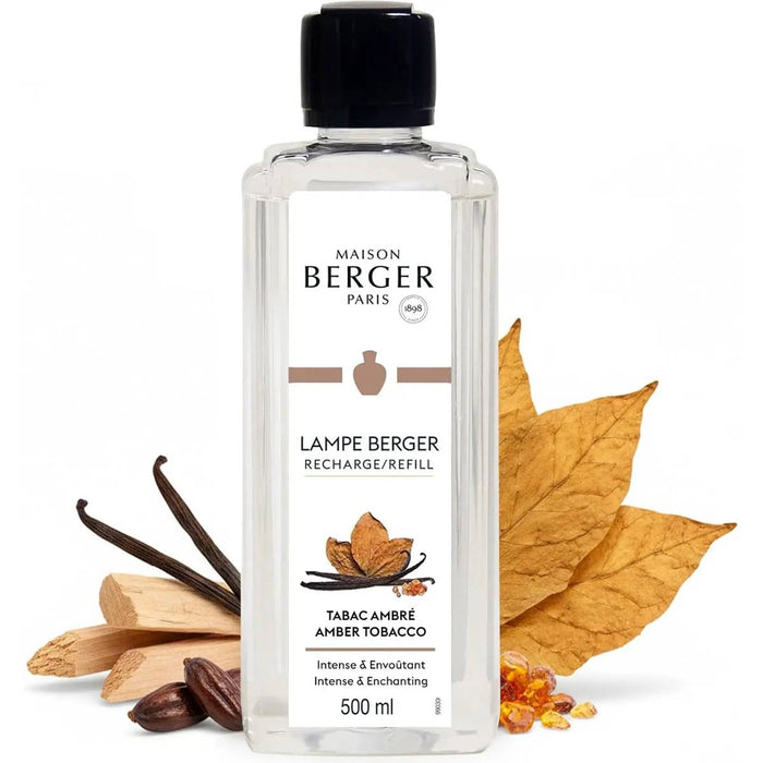MAISON BERGER Tabac D'Ambré Ricarica Per Lampada Catalitica 500 Ml - 115156