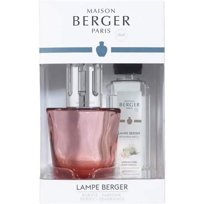 MAISON BERGER Cofanetto Lampada Catalitica Terra Rouge Con 250Ml Di Angélique Noir - 4783