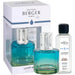 MAISON BERGER Lampada Catalitica Cofanetto Pure Blue Con 250Ml Caresse De Coton - 4854