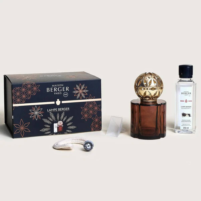 MAISON BERGER Lampada Catalitica Cofanetto Pomelis - Chocolat Con 250Ml Di Splendeur Vanillée - 4864