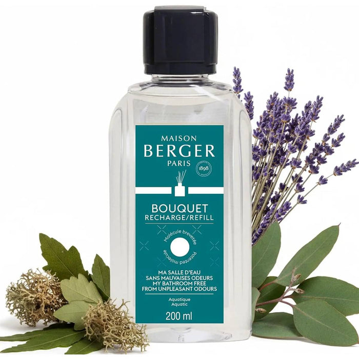 MAISON BERGER Ricarica Bastoncini 200 Ml Bouquet - Antiodori - Bagno - 6027