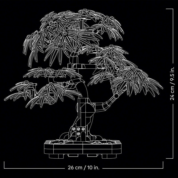 LEGO Bonsai Di Acero Rosso Giapponese - 10348