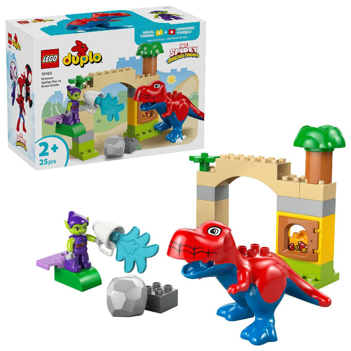 LEGO Dinosauro Spidey-Rex Vs. Goblin - 10463