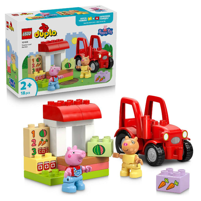 LEGO Trattore E Mercato - 10468