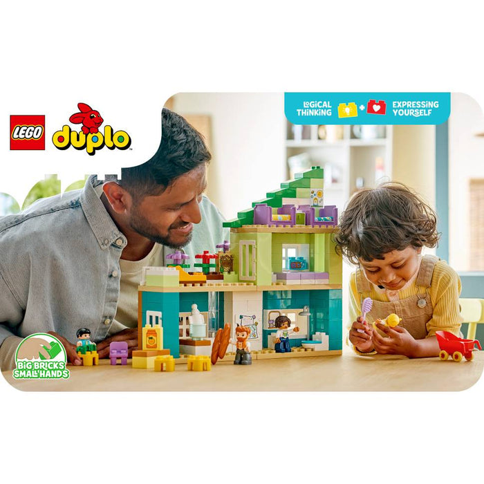 LEGO Casa Familiare Moderna 3 In 1 Con Personaggi - 10470