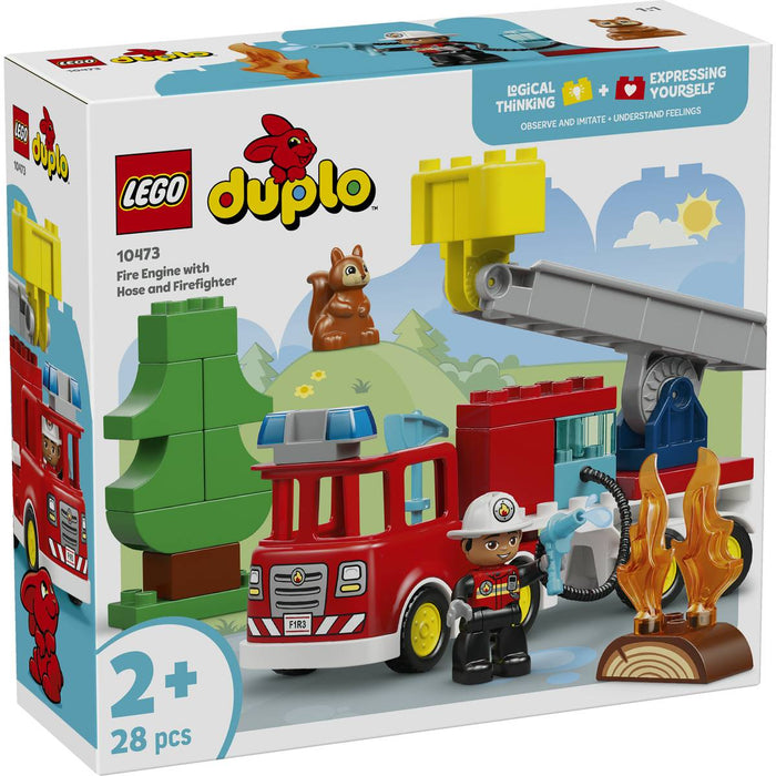 LEGO Autopompa Con Manichetta E Pompiere - 10473
