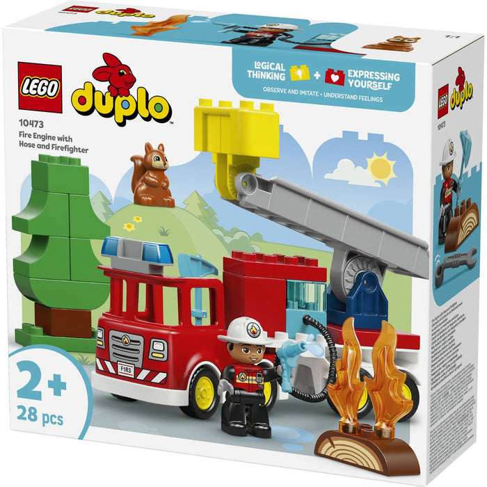 LEGO Autopompa Con Manichetta E Pompiere - 10473