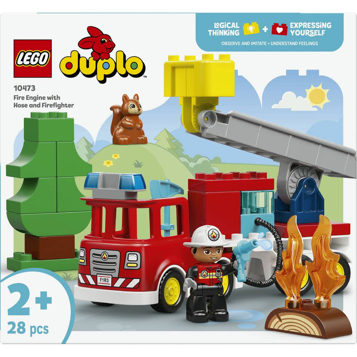 LEGO Autopompa Con Manichetta E Pompiere - 10473