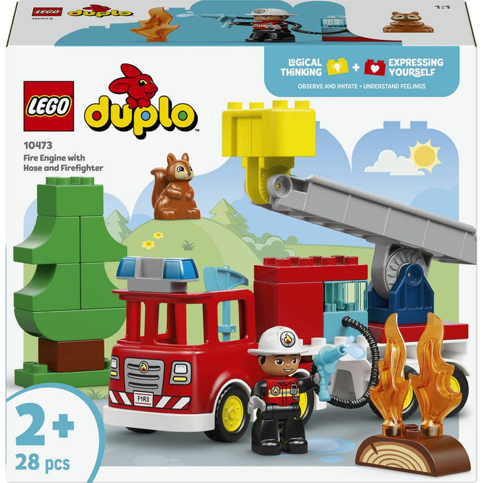 LEGO Autopompa Con Manichetta E Pompiere - 10473