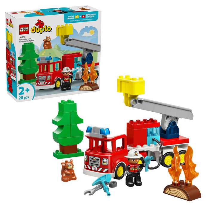 LEGO Autopompa Con Manichetta E Pompiere - 10473