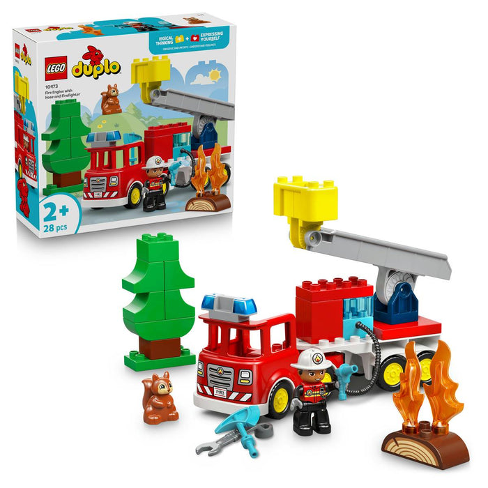 LEGO Autopompa Con Manichetta E Pompiere - 10473