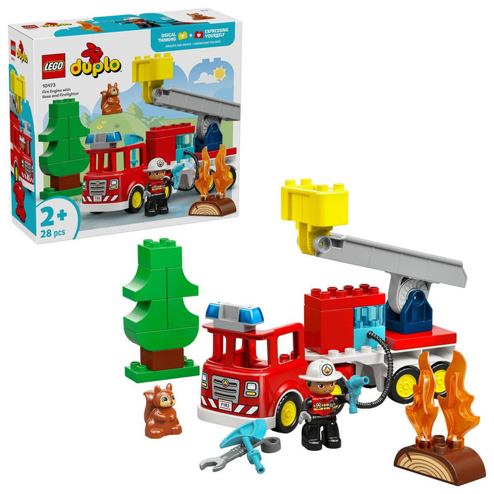 LEGO Autopompa Con Manichetta E Pompiere - 10473