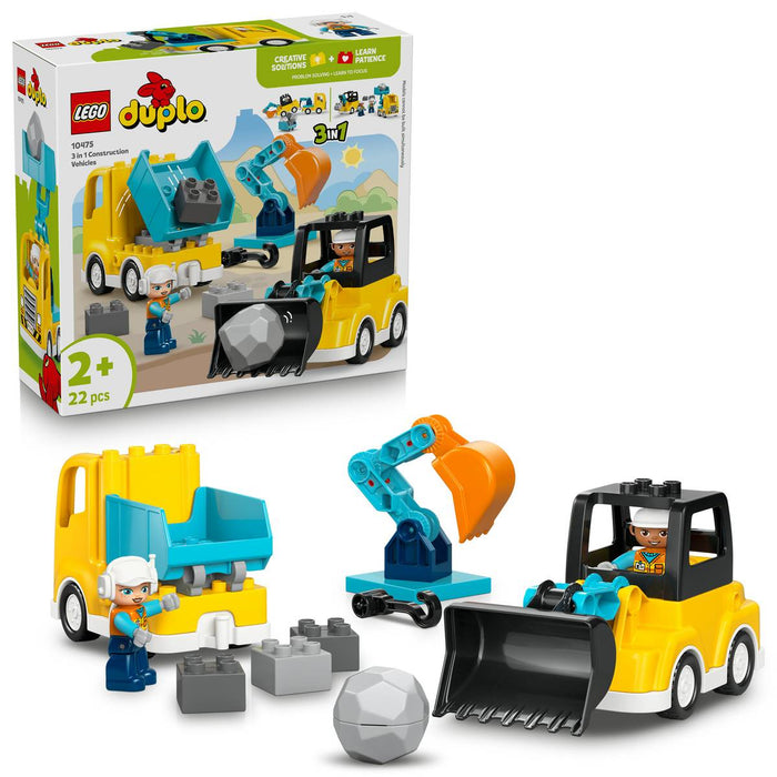 LEGO Veicoli Da Cantiere 3 In 1 - 10475