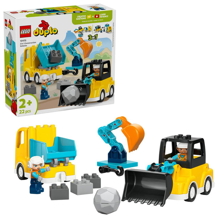 LEGO Veicoli Da Cantiere 3 In 1 - 10475