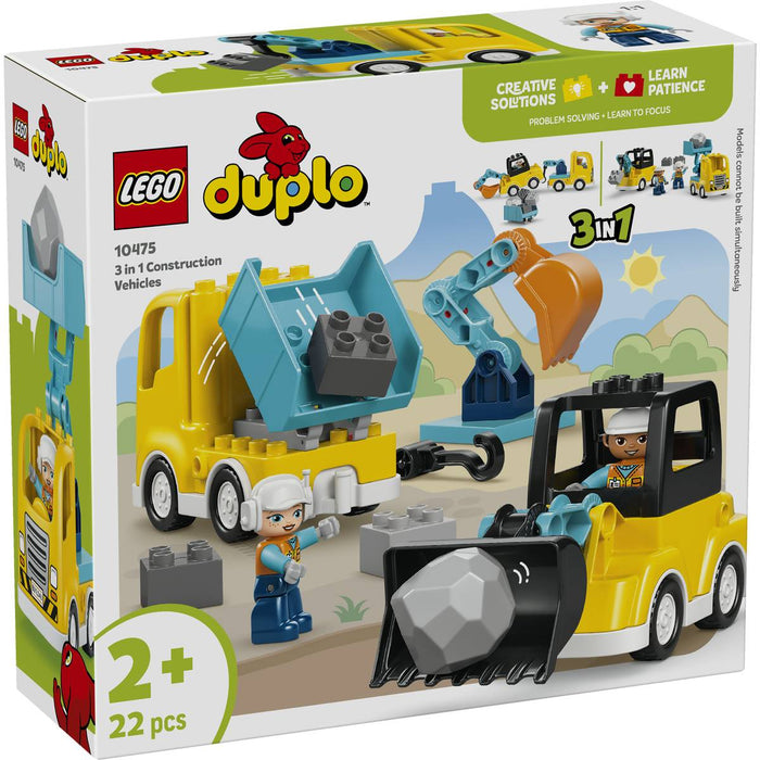 LEGO Veicoli Da Cantiere 3 In 1 - 10475