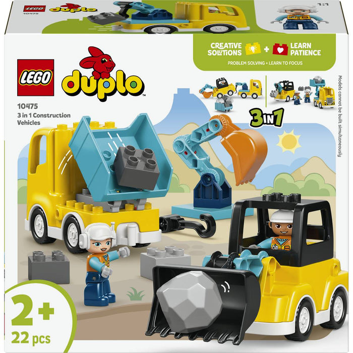 LEGO Veicoli Da Cantiere 3 In 1 - 10475