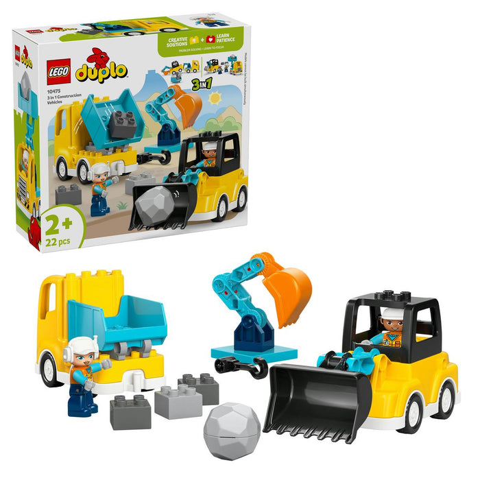 LEGO Veicoli Da Cantiere 3 In 1 - 10475