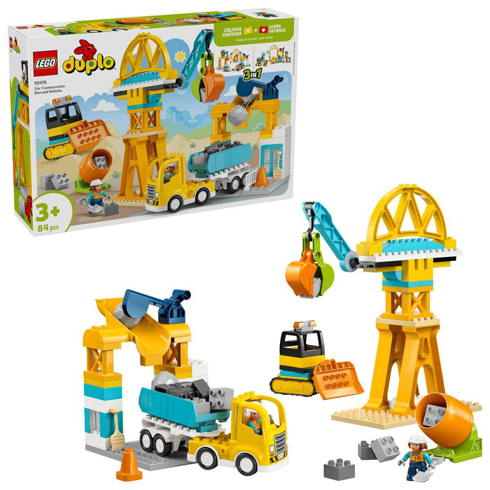 LEGO Cantiere E Veicoli 3 In 1 - 10476