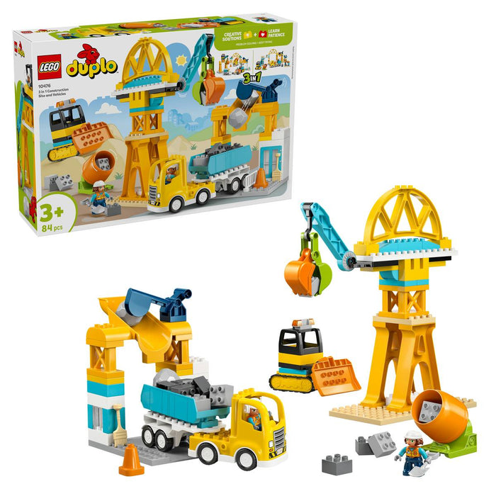 LEGO Cantiere E Veicoli 3 In 1 - 10476