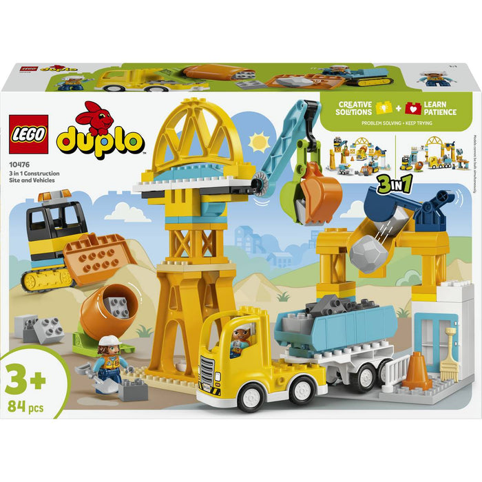 LEGO Cantiere E Veicoli 3 In 1 - 10476
