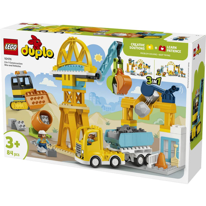 LEGO Cantiere E Veicoli 3 In 1 - 10476