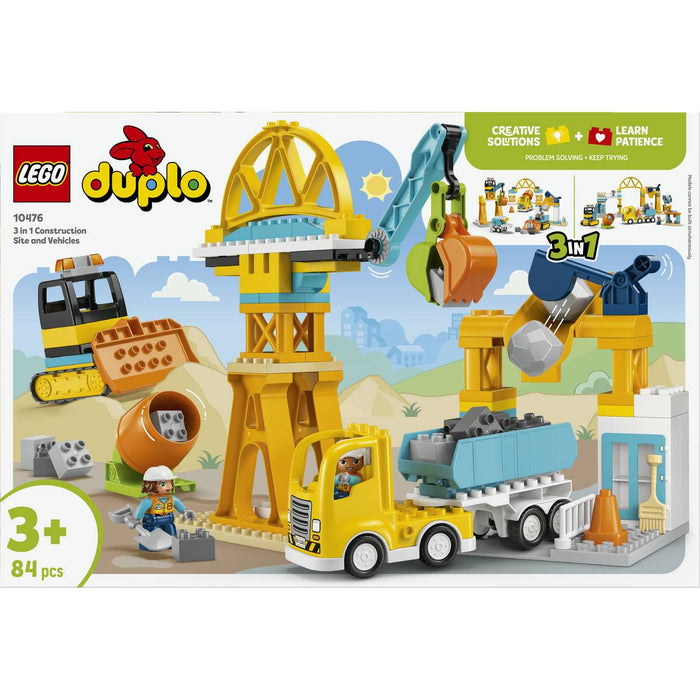 LEGO Cantiere E Veicoli 3 In 1 - 10476