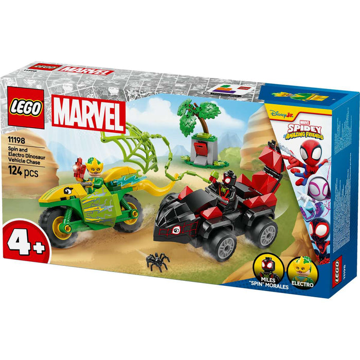 LEGO Inseguimento Sui Dino-Veicoli Di Spin E Electro - 11198