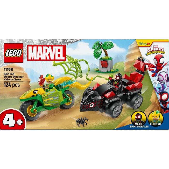 LEGO Inseguimento Sui Dino-Veicoli Di Spin E Electro - 11198