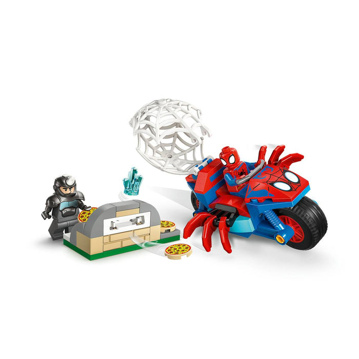 LEGO Spidey Sulla Moto Contro Rhino - 11206
