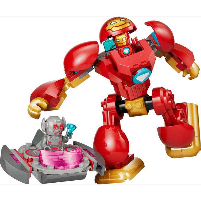 LEGO Ultron Vs. Iron Man - 11209, Giocattolo Da Supereroi Con Action Figure Mech E 2 Minifigure, Regalo Per Bambini 4+