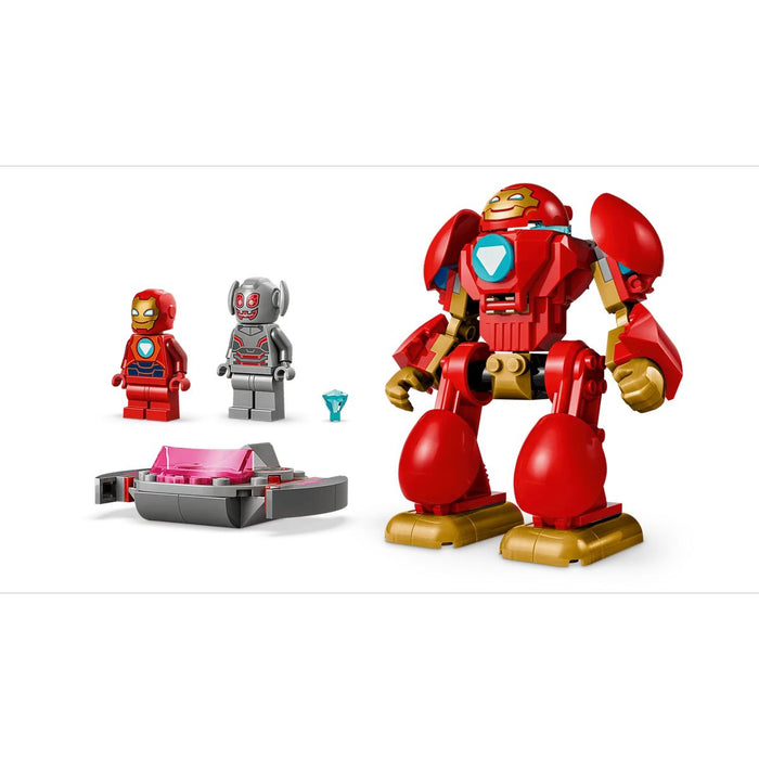 LEGO Ultron Vs. Iron Man - 11209, Giocattolo Da Supereroi Con Action Figure Mech E 2 Minifigure, Regalo Per Bambini 4+