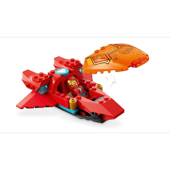 LEGO Loki Vs. Team Iron Man - 11211, Giocattolo Da Supereroi Con Action Figure Mech E 4 Minifigure, Regalo Bambini 4+