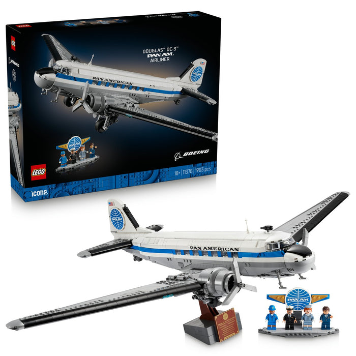 LEGO Aereo Di Linea Douglas Dc 3 Pan Am