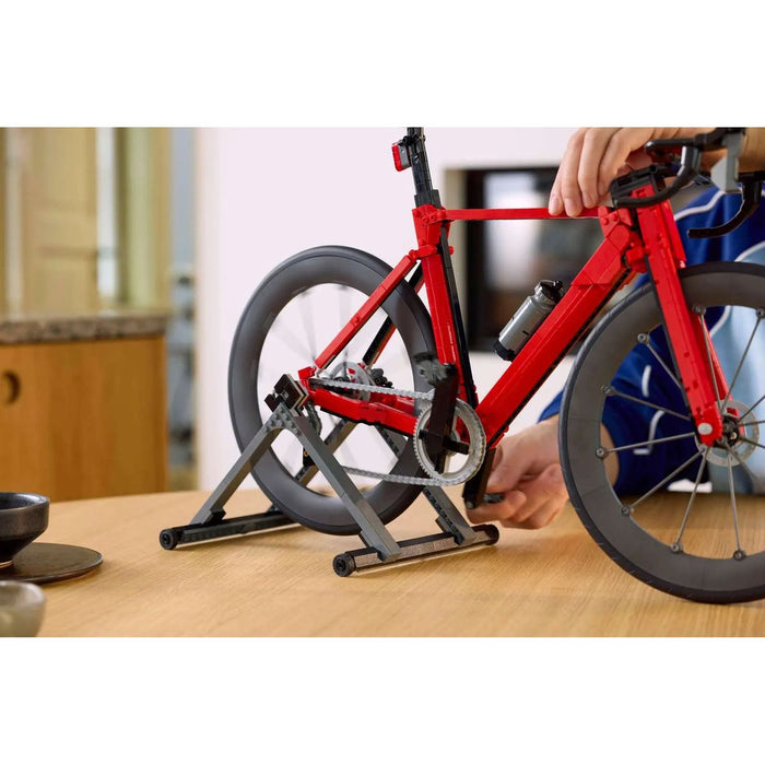 LEGO Bici Da Corsa - 11380, Kit Modellismo Per Adulti Con Pneumatici, Deragliatore E Supporto, Regalo Per Fan Di Ciclismo