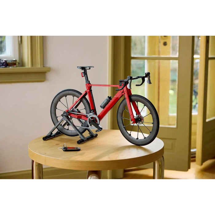 LEGO Bici Da Corsa - 11380, Kit Modellismo Per Adulti Con Pneumatici, Deragliatore E Supporto, Regalo Per Fan Di Ciclismo