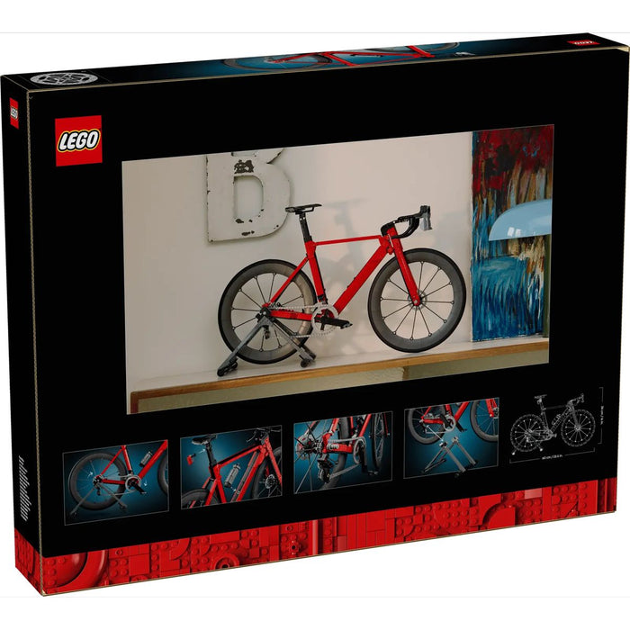 LEGO Bici Da Corsa - 11380, Kit Modellismo Per Adulti Con Pneumatici, Deragliatore E Supporto, Regalo Per Fan Di Ciclismo