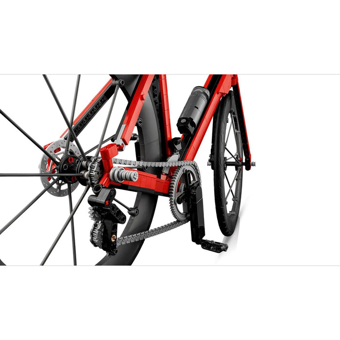 LEGO Bici Da Corsa - 11380, Kit Modellismo Per Adulti Con Pneumatici, Deragliatore E Supporto, Regalo Per Fan Di Ciclismo