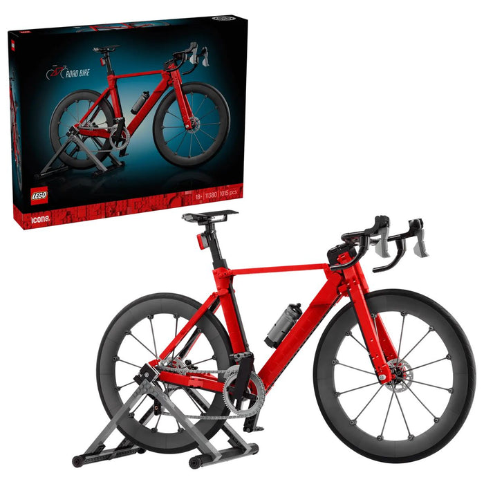 LEGO Bici Da Corsa - 11380, Kit Modellismo Per Adulti Con Pneumatici, Deragliatore E Supporto, Regalo Per Fan Di Ciclismo
