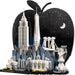 LEGO New York City – La Grande Mela - 21066, Kit Modellismo Da Adulti, Decorazione Con Monumenti, Regalo Fai Da Te