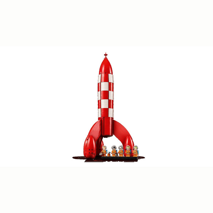 LEGO Razzo Lunare Di Tintin - 21367, Kit Modellismo Per Adulti, 5 Minifigure, Cane, Decorazioni Fai Da Te, Regalo Per Fan