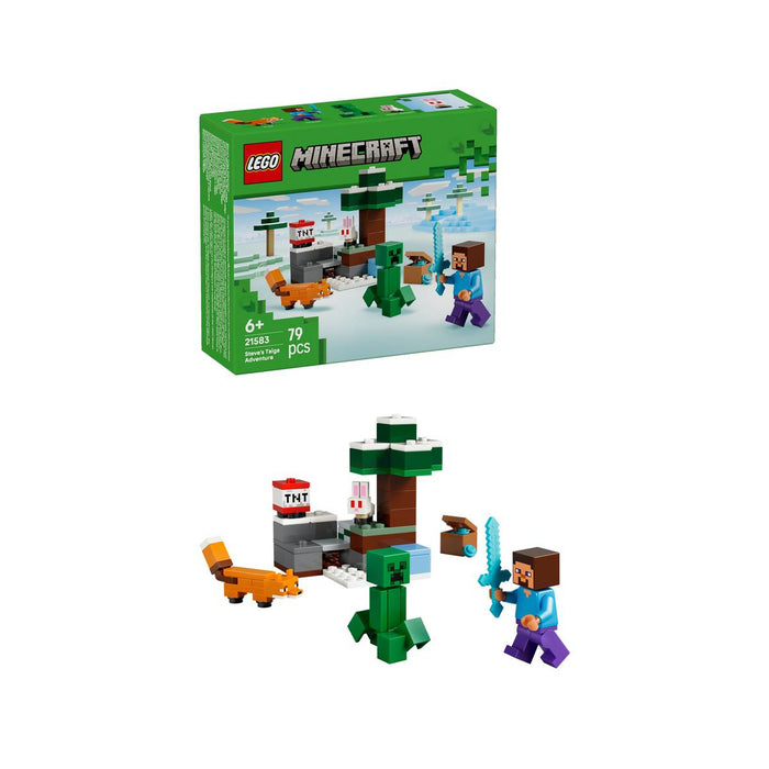 LEGO Avventura Di Steve Nella Taiga - 21583