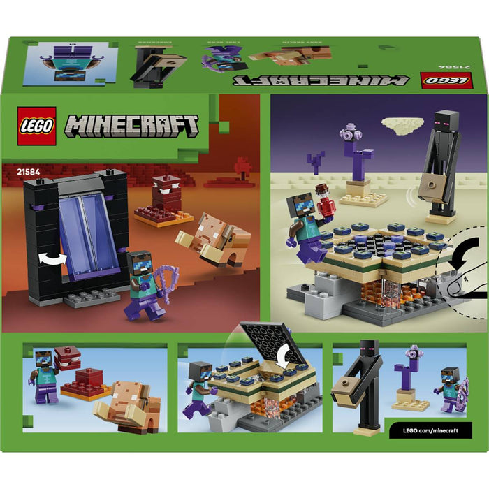 LEGO Minecraft Viaggio Nel Portale Del Nether E Dell’End - 21584