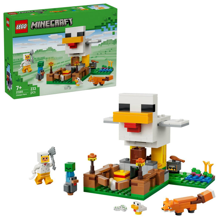 LEGO Minecraft Fattoria Di Galline - 21585