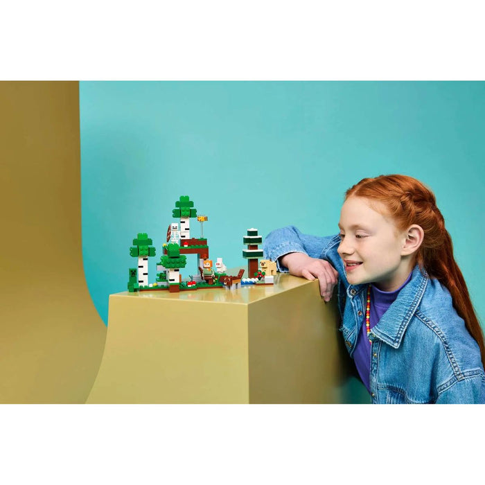 LEGO Avventura Della Prima Notte - 21593, Giocattolo Interattivo Con 7 Personaggi, Regalo Gamer E Bambini Da 8 Anni