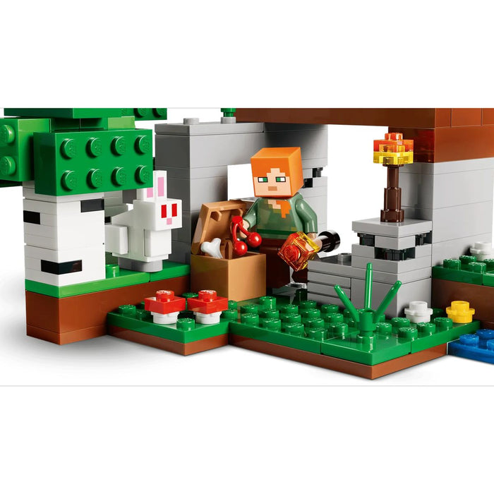 LEGO Avventura Della Prima Notte - 21593, Giocattolo Interattivo Con 7 Personaggi, Regalo Gamer E Bambini Da 8 Anni